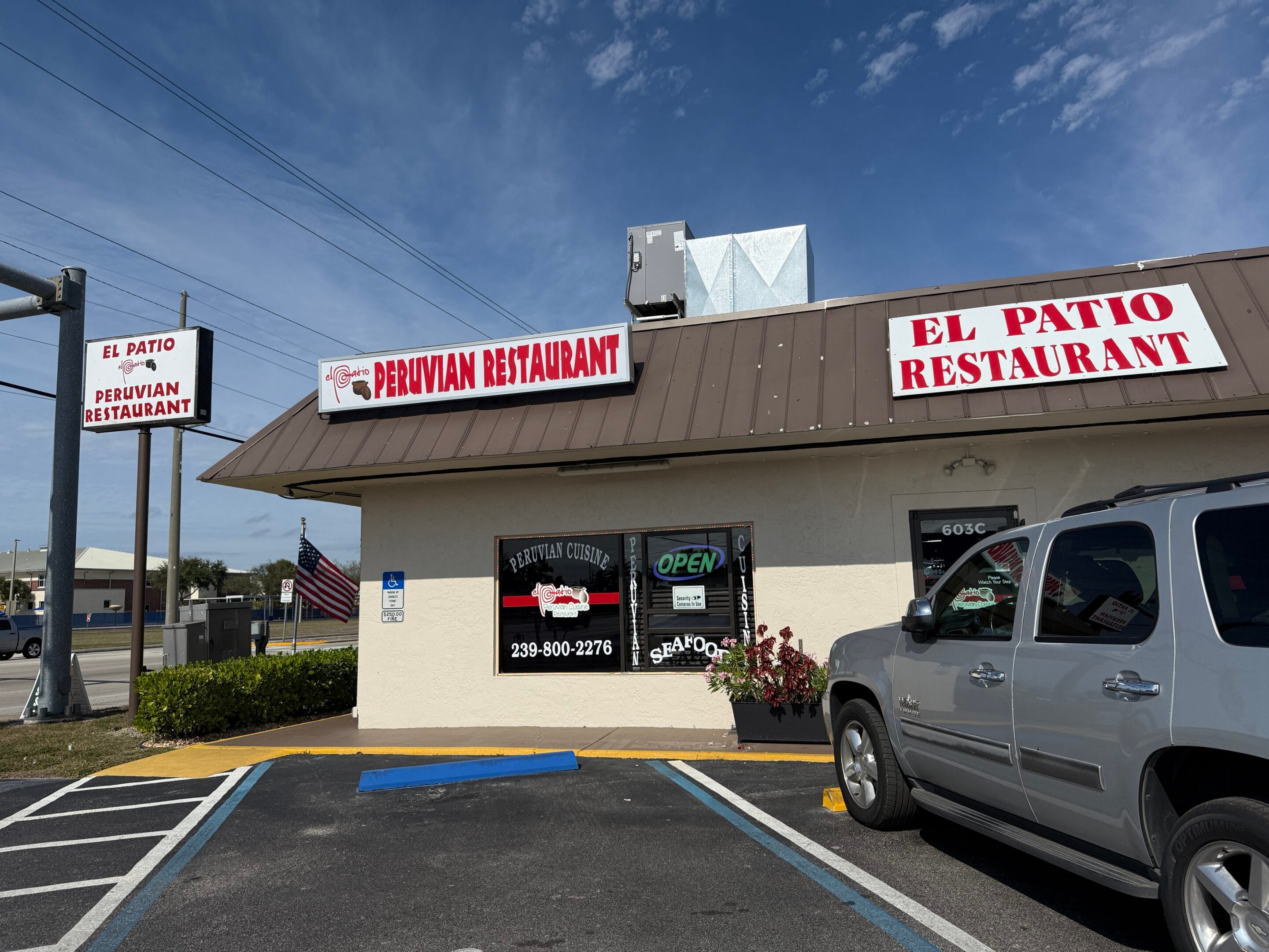 El Patio Peruvian Restaurant on Del Prado Reviewed – A Must-Try in Cape Coral